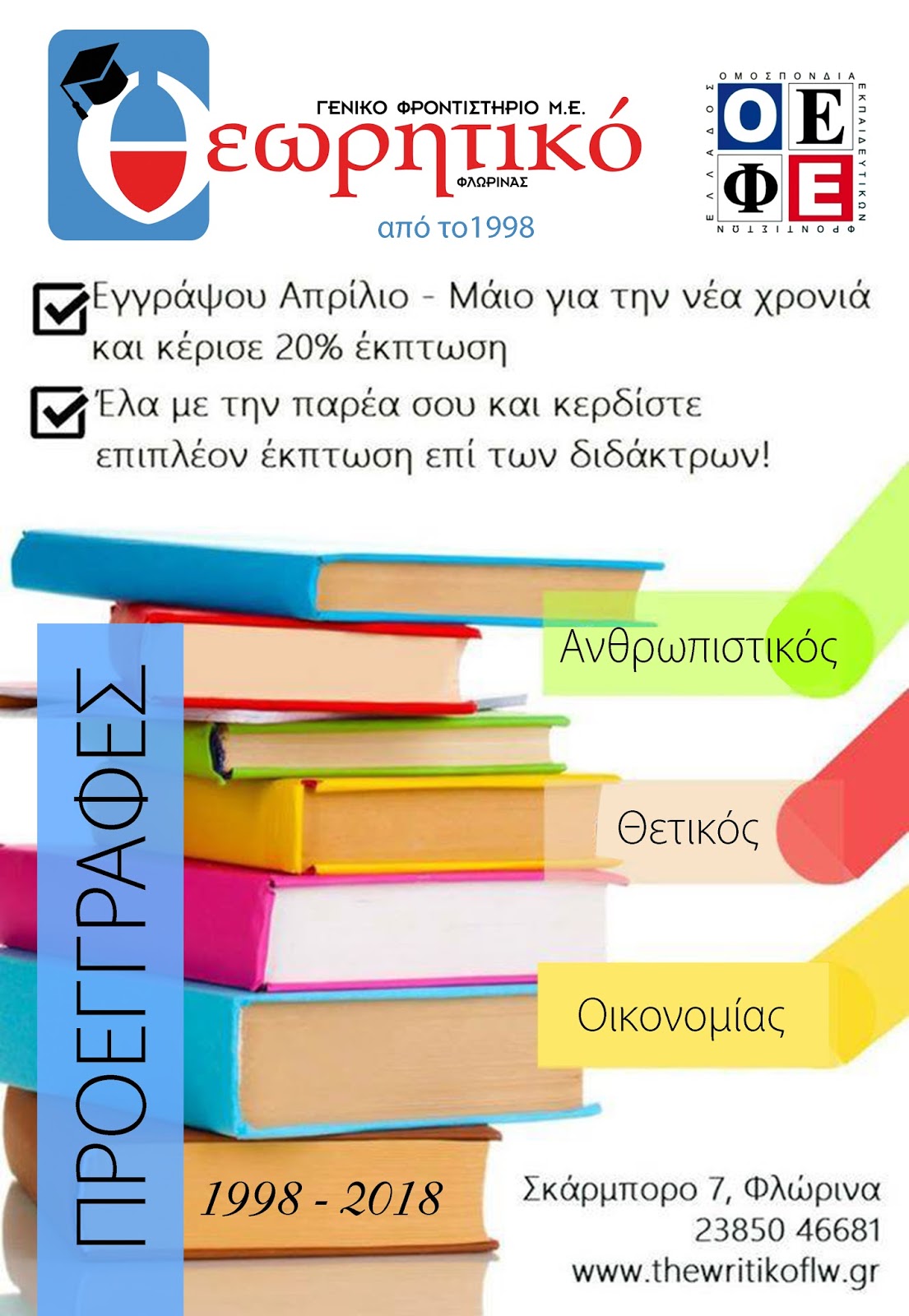 ΠΡΟΕΓΓΡΑΦΕΣ 2018