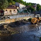 Εργασίες στην κοίτη του ποταμού Σακουλέβα (video)