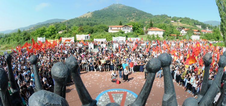 Με εκδήλωση στο μνημείο για τη Μάχη της Φλώρινας ολοκληρώθηκε το διήμερο της ΚΝΕ (pics)