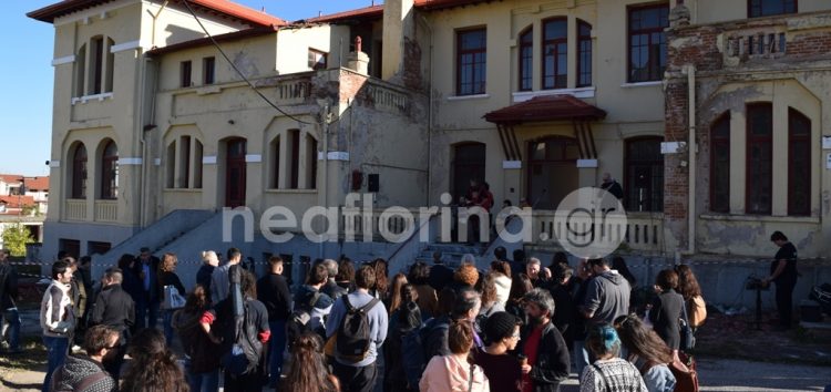 Η υποδοχή πρωτοετών φοιτητών στον υπό ανακαίνιση χώρο της Αγίας Όλγας (video, pics)