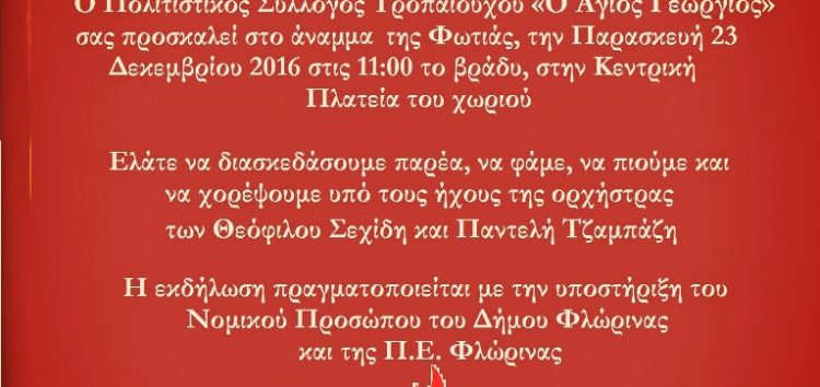 Φωτιές 2016 στον Τροπαιούχο