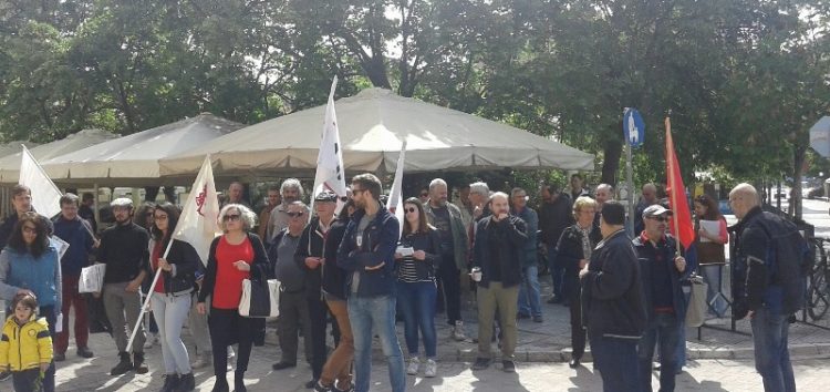 Δυναμική Πρωτομαγιάτικη συγκέντρωση στη Φλώρινα από το ΠΑΜΕ (pics)