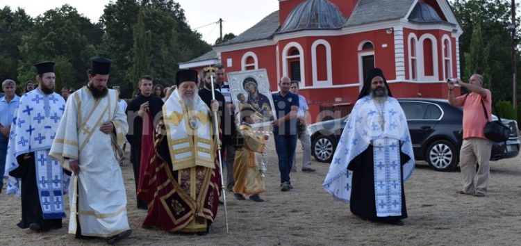 Λαμπρός εορτασμός της Παναγίας στην Κλαδοράχη (video, pics)