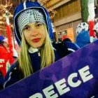Στις Δολομιτικές Ιταλικές Άλπεις η Ραφαέλα Μαυρουδή