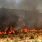 Πυρκαγιά στις Πρέσπες, στα σύνορα με την Αλβανία