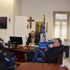 Συνάντηση του δημάρχου Φλώρινας με το προεδρείο της ΕΛΜΕ