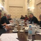 Σύσκεψη στο υπουργείο Εξωτερικών για το άνοιγμα του μεθοριακού σταθμού στο Λαιμό Πρεσπών (pics)