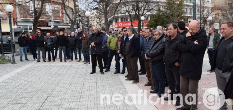 Η απεργιακή συγκέντρωση του Εργατικού Κέντρου Φλώρινας (video, pics)