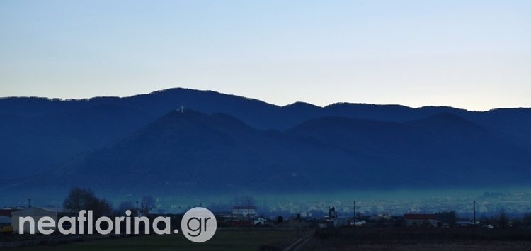 Η αιθαλομίχλη αρχίζει να σκεπάζει τη Φλώρινα (pics)