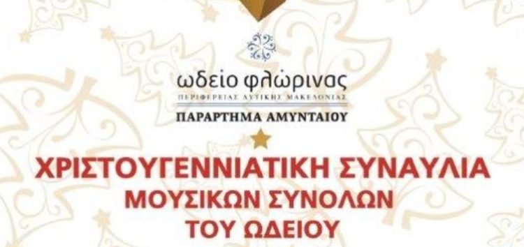 Χριστουγεννιάτικη συναυλία του Ωδείου στο Αμύνταιο