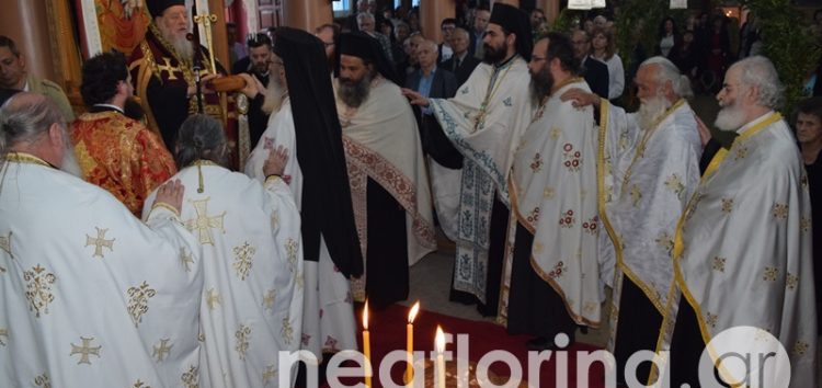 Λαμπρός ο εορτασμός του Αγίου Γεωργίου στη Φλώρινα (video, pics)