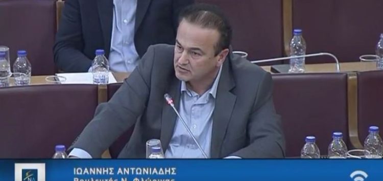 Ομιλία του Γιάννη Αντωνιάδη στην Επιτροπή Παραγωγής και Εμπορίου της Βουλής στο νομοσχέδιο για τα Εμπορικά Σήματα (video)