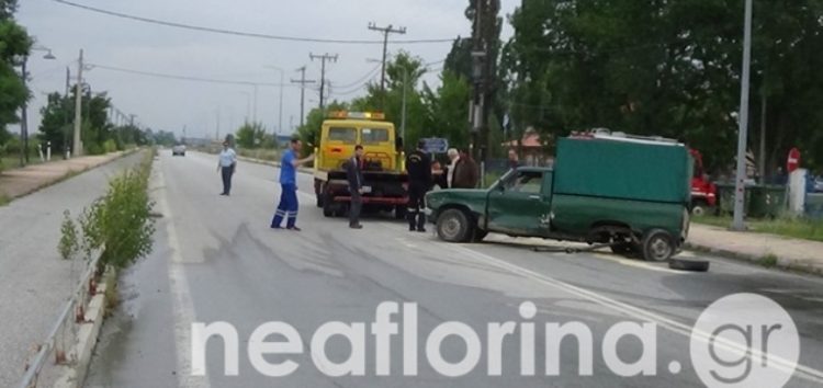 Αδέσποτα σκυλιά προκάλεσαν τροχαίο στο δρόμο Φλώρινας – Νίκης (pics)