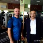 Επίσκεψη του βουλευτή Γιάννη Αντωνιάδη στο γυμναστήριο Oxygen στο Αμύνταιο
