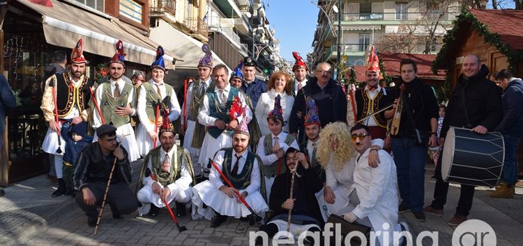 Εντυπωσίασαν στη Φλώρινα οι Μωμόγεροι του Ποντιακού Συλλόγου Μανιακίου «Αμάσεια» (video, pics)