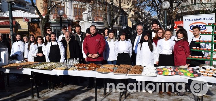 Γευσιγνωσία από το τμήμα Μαγειρικής του ΟΑΕΔ Φλώρινας (video, pics)