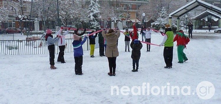 Παιχνίδια στο χιόνι για τα παιδιά (pics)