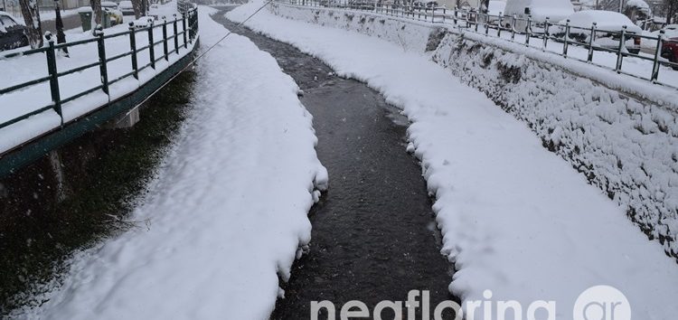 Εικόνες της χιονισμένης Φλώρινας (pics)