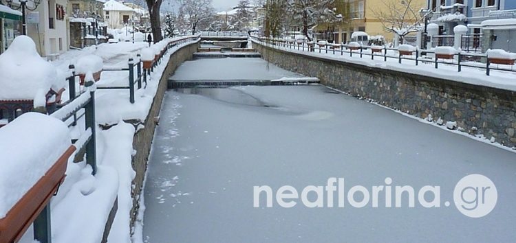 Πάγωσαν και τα θερμόμετρα στη Φλώρινα! Στους -16 η θερμοκρασία αυτήν την ώρα!