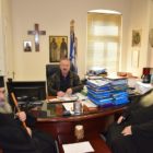 Συνάντηση δημάρχου Φλώρινας με εκπροσώπους της εκκλησίας – Συζήτηση για ανέγερση ναού στο όνομα του Αγ. Αγαθαγγέλου