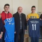Δωρεά αθλητικού υλικού στο Γενικό Λύκειο Αμυνταίου