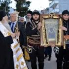 Υποδοχή της Ιεράς Εικόνας της Παναγίας Σουμελά στην Τ.Κ. Λεβαίας