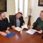 Υπογραφή της σύμβασης του έργου «Επισκευή συντήρηση αθλητικών εγκαταστάσεων δήμου Φλώρινας»