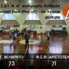 Δεν έκανε το break στο πρώτο παιχνίδι ο Αριστοτέλης – Μεταφέρεται η σειρά στη Φλώρινα