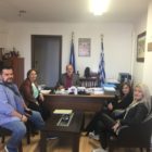 H προσωρινή διοίκηση του Πολιτιστικού Συλλόγου «Αμύντα» επισκέφτηκε τον δήμαρχο Αμυνταίου