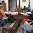 Επίσκεψη του Πολιτιστικού Συλλόγου Φανού στον δήμαρχο Αμυνταίου