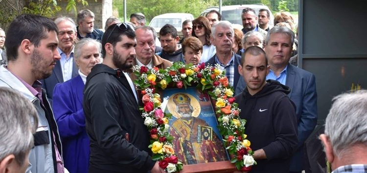 Η ιερά πανήγυρις ανακομιδής των λειψάνων του Αγίου Νικολάου στον Σκοπό (pics)