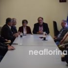 Η ευρωβουλευτής του ΣΥΡΙΖΑ Κωνσταντίνα Κούνεβα στη Φλώρινα (video, pics)