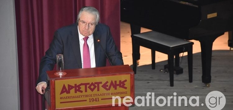 Γιώργος Μπαμπινιώτης: «Τραγικό εθνικό λάθος η Συμφωνία των Πρεσπών» (video, pics)