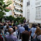 Τα εγκαίνια της έκθεσης ζωγραφικής του Αντώνη Μπαλάκα (pics)