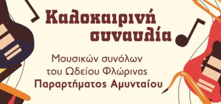 Καλοκαιρινή συναυλία μουσικών συνόλων του Ωδείου Φλώρινας παραρτήματος Αμυνταίου