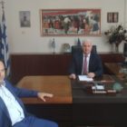 Συνάντηση του βουλευτή Γιάννη Αντωνιάδη με τον αντιπεριφερειάρχη Γιάννη Κιοσέ
