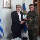 Συνάντηση του βουλευτή Γιάννη Αντωνιάδη με τον διοικητή της 9ης Ταξιαρχίας