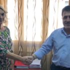 Επίσκεψη της βουλευτή ΣΥΡΙΖΑ Πέτης Πέρκα στο Γενικό Νοσοκομείο Φλώρινας
