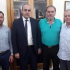 Ο πρόεδρος του Επιμελητηρίου Φλώρινας Σάββας Σαπαλίδης συναντήθηκε με τον δήμαρχο Πάφου
