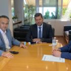 Συνάντηση του βουλευτή Γιάννη Αντωνιάδη και των δημάρχων Φλώρινας και Αμυνταίου με το νέο πρόεδρο της ΔΕΗ