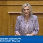 Π. Πέρκα: «Όταν μία περιοχή ζει αυτή τη βίαιη απολιγνιτοποίηση με όλες τις επιπτώσεις που έχει αυτό στην οικονομία και την κοινωνία, δικαιούται πολύ πιο φιλόδοξα και καινοτόμα πράγματα» (ηχητικό)