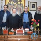 Συνάντηση του δημάρχου Φλώρινας και του προέδρου της κοινότητας Φλώρινας με τον Μητροπολίτη κ. Θεόκλητο