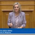 Ομιλία της Πέτης Πέρκα στη συζήτηση για την κύρωση του Κρατικού Προϋπολογισμού (video)