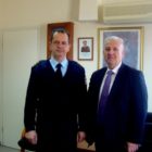 Εθιμοτυπική επίσκεψη του Αντιπεριφερειάρχη Φλώρινας Ιωάννη Κιοσέ στην Αστυνομική Διεύθυνση Φλώρινας