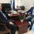 Συνάντηση του Δημάρχου Φλώρινας Βασίλη Γιαννάκη με τον Βουλευτή Φλώρινας Γιάννη Αντωνιάδη