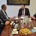 Τον Υφυπουργό Εσωτερικών (Μακεδονίας – Θράκης) υποδέχτηκε ο Δήμαρχος Φλώρινας (video, pics)