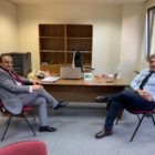 Ο Γιάννης Αντωνιάδης συναντήθηκε με τον Πρόεδρο της Συντονιστικής Επιτροπής για τη Δίκαιη Μετάβαση