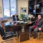 Συνάντηση του Γιάννη Αντωνιάδη με τον αναπληρωτή διευθύνοντα σύμβουλο της ΔΕΗ
