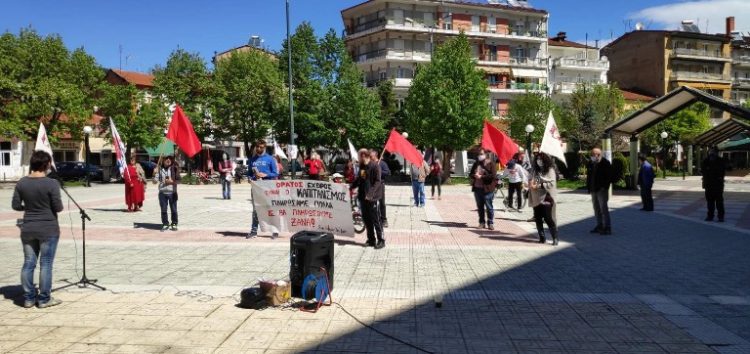 Πρωτομαγιάτικη συγκέντρωση του ΠΑΜΕ στη Φλώρινα (videos, pics)