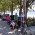 Τριανταφυλλιές και ομπρέλες στην παραλία του Αγίου Παντελεήμονα (pics)